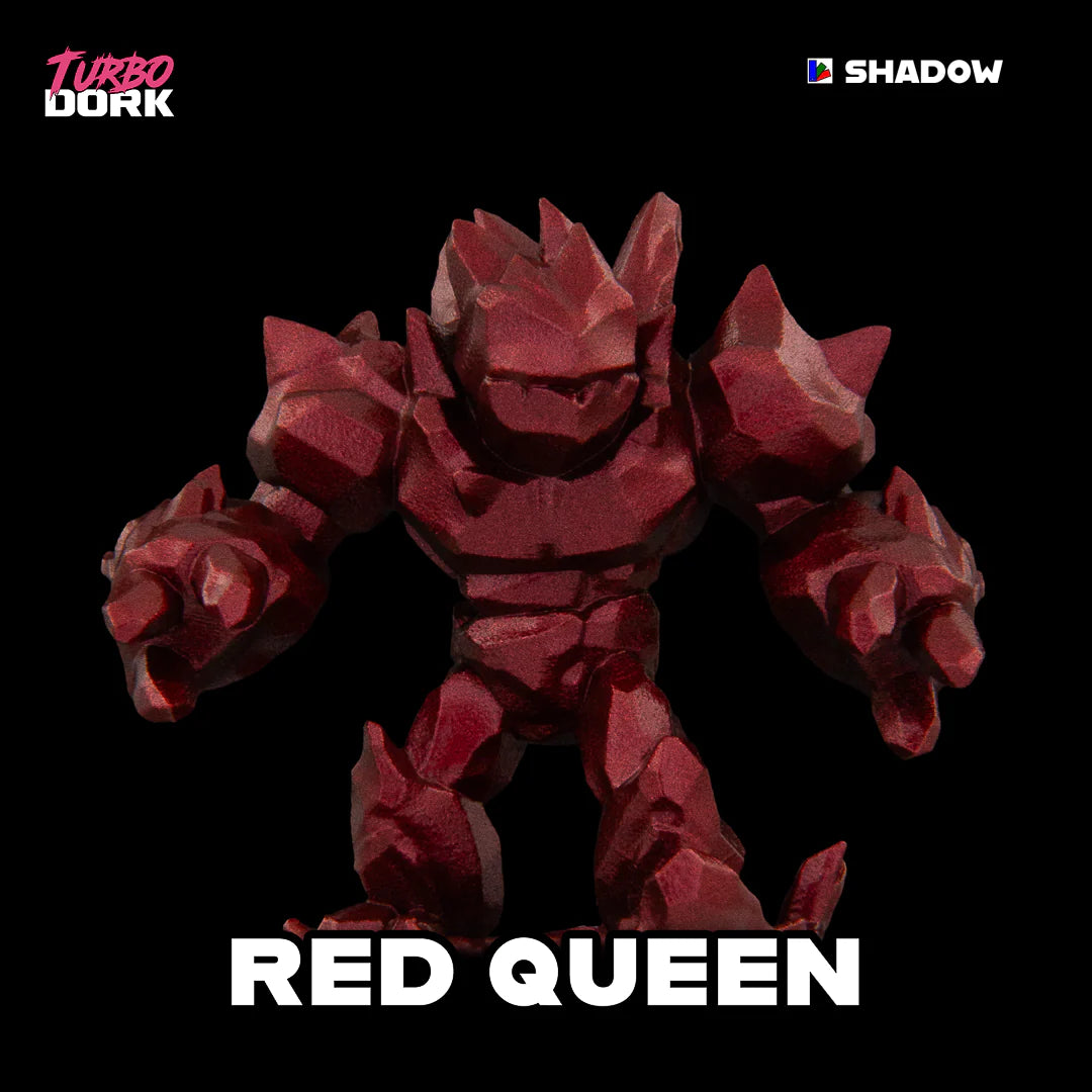 Red Queen Metallic Acrylic Paint 22ml Bottle