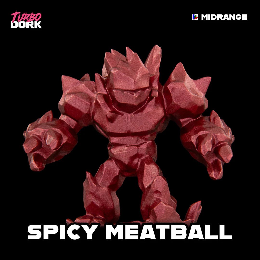 Spicy Meatball Metallic Acrylic Paint 22ml Bottle