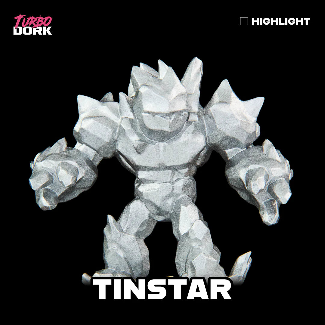 Tin Star Metallic Acrylic Paint 22ml Bottle