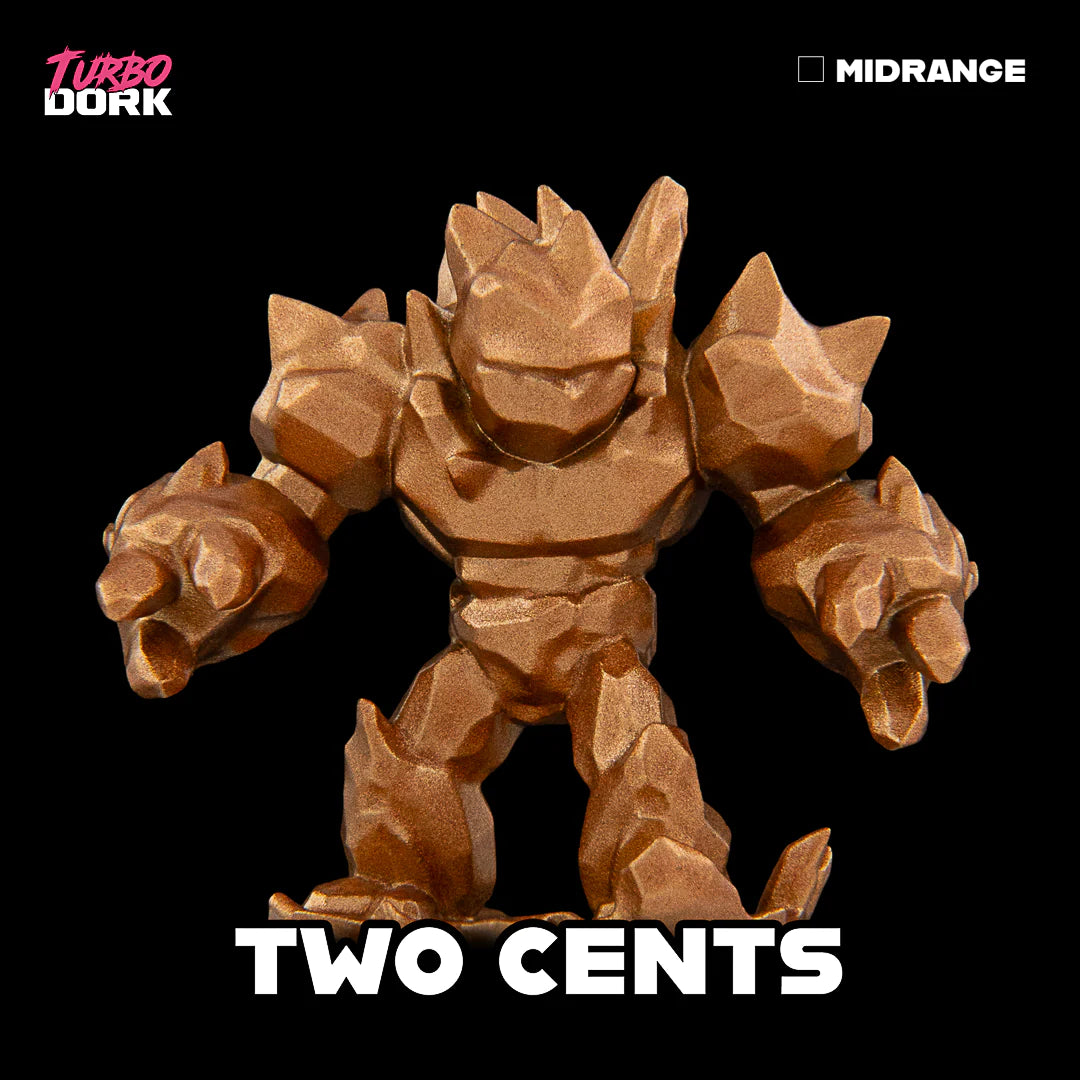 Two Cents Metallic Acrylic Paint 22ml Bottle