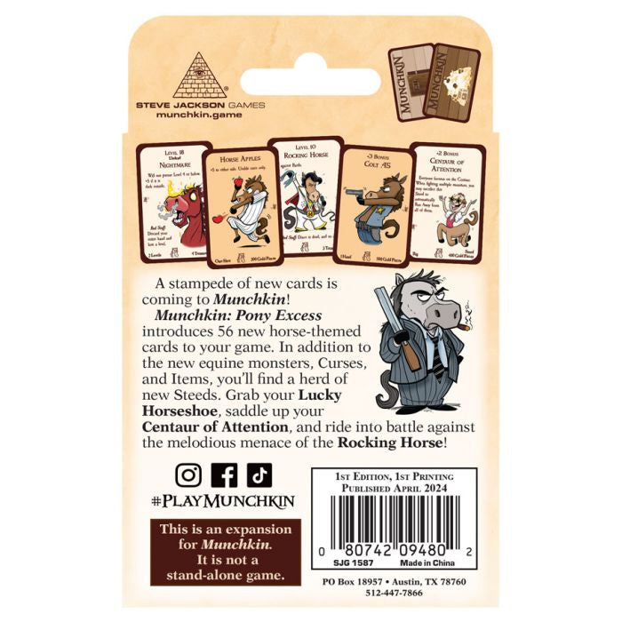 Munchkin: Pony Excess Expansion