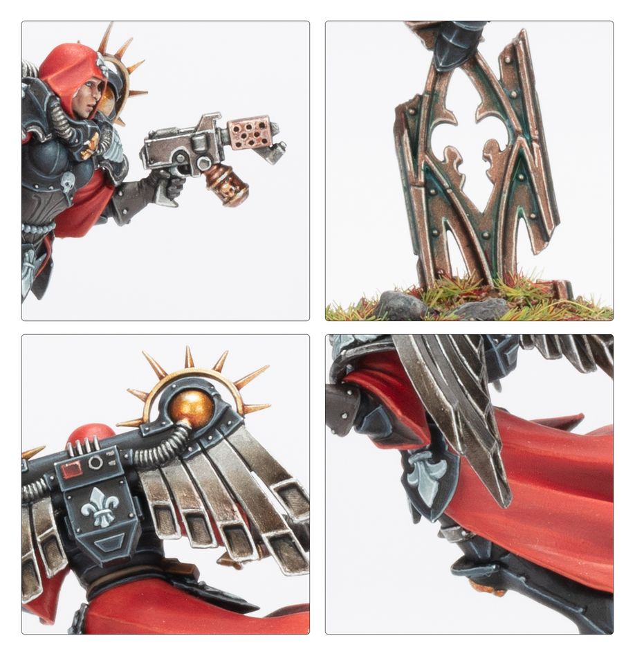 ADEPTA SORORITAS Canoness with Jump Pack