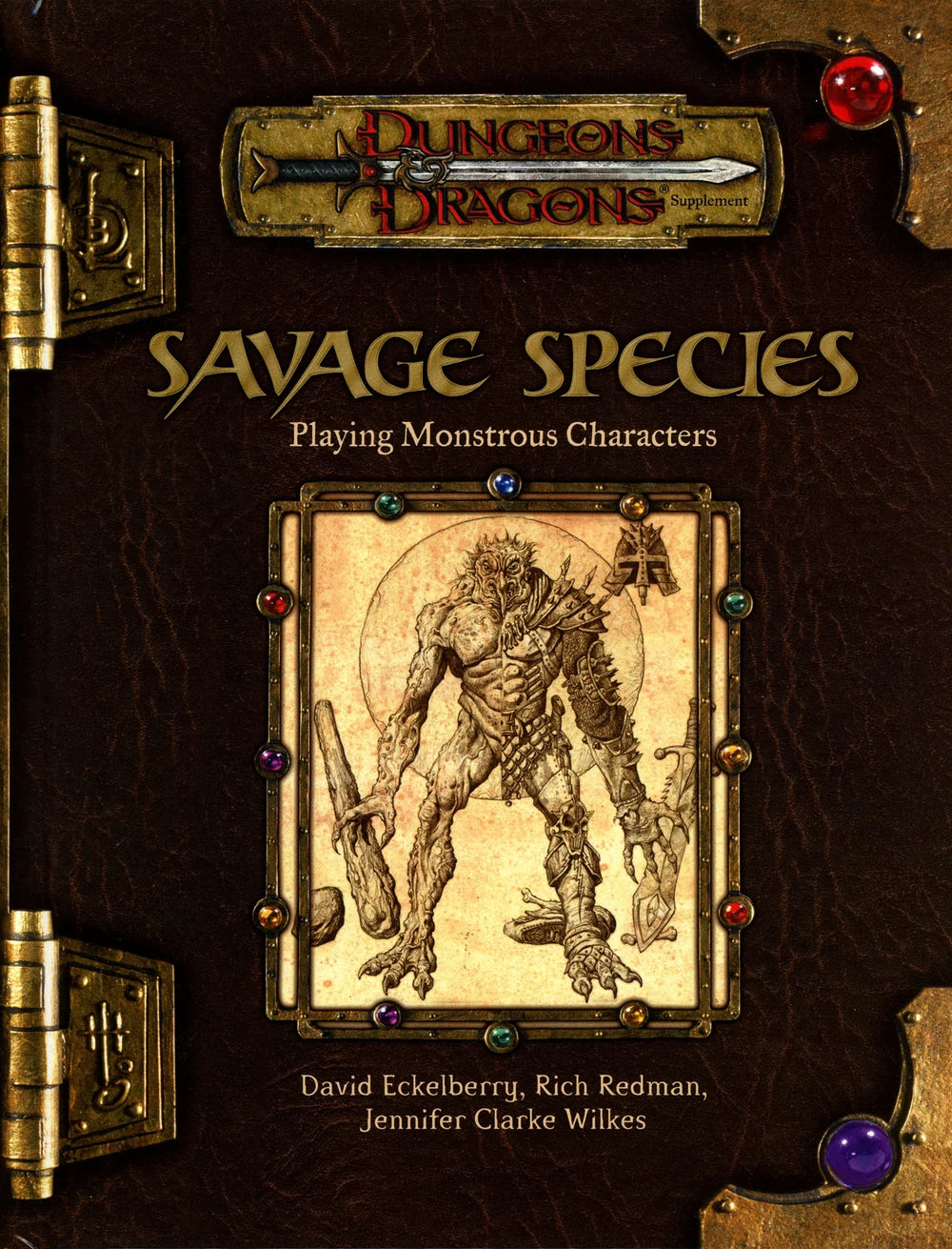 USED D&D Savage Species 3.5 edition