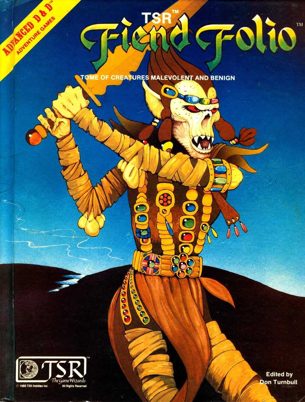 Used D&D Fiend Folio 1st edition