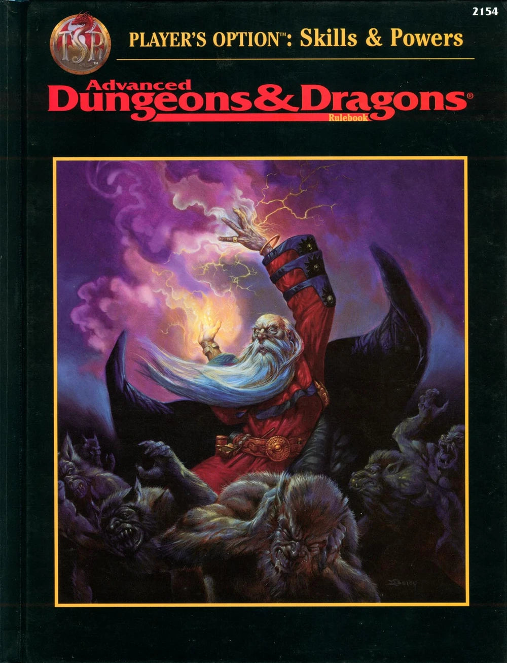 Used Player's Option: Skills & Powers 2nd edition