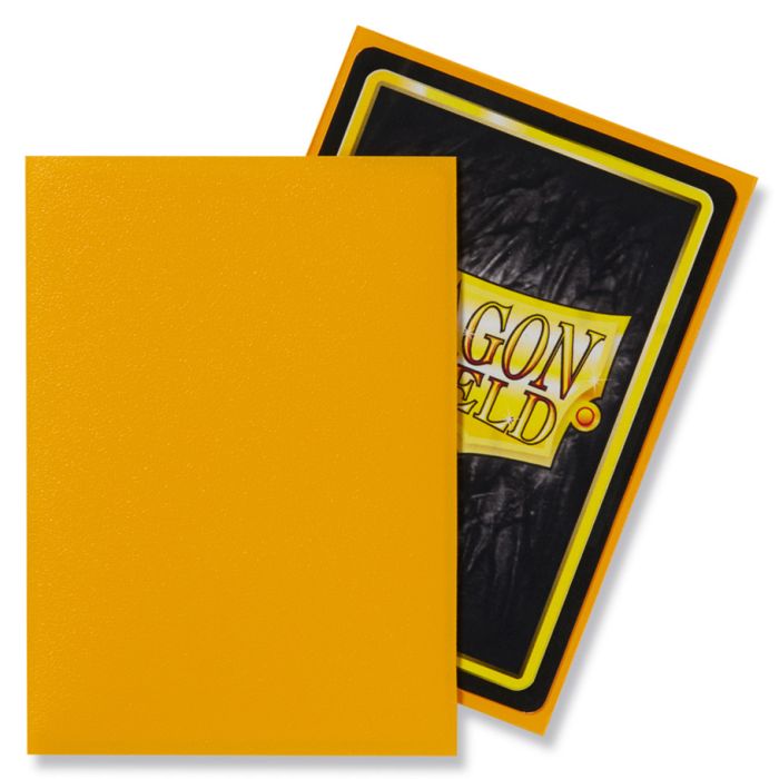 Deck Protector: Dragon Shield: Matte: Yellow (100)