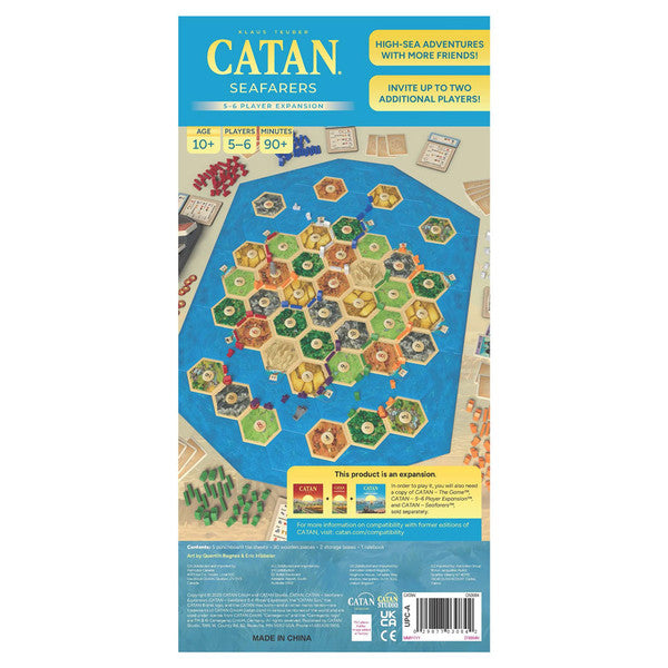 Catan: Seafarers: 5-6 Player Expansion 6th Edition