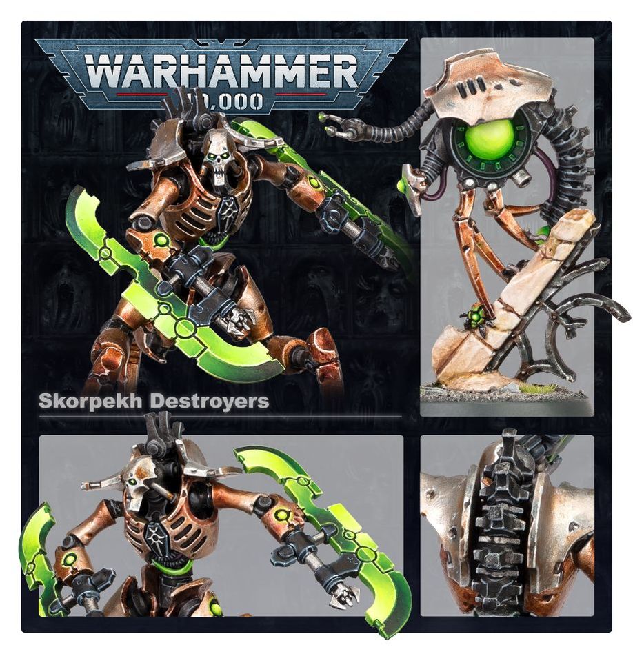 NECRONS SKORPEKH DESTROYERS