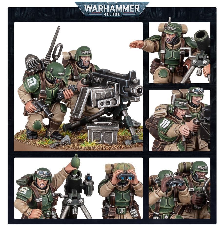 A/MILITARUM: CADIAN HEAVY WEAPONS SQUAD