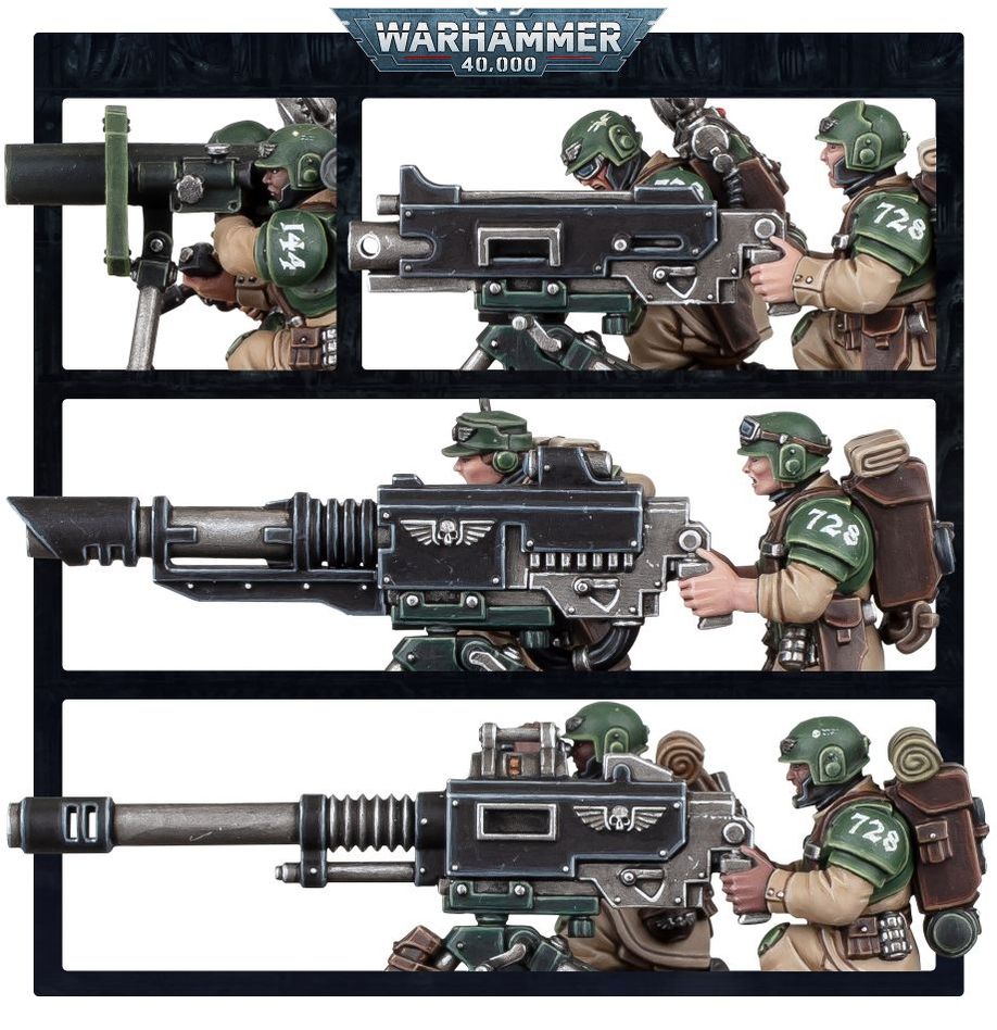 A/MILITARUM: CADIAN HEAVY WEAPONS SQUAD