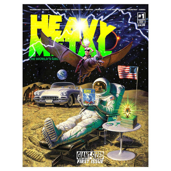 Heavy Metal #1A Greg Hildebrandt Cover