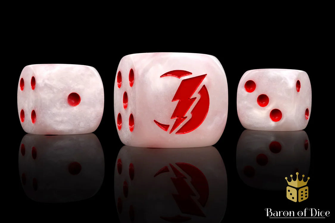 Star Hunter Dice - White Square Corner(25)