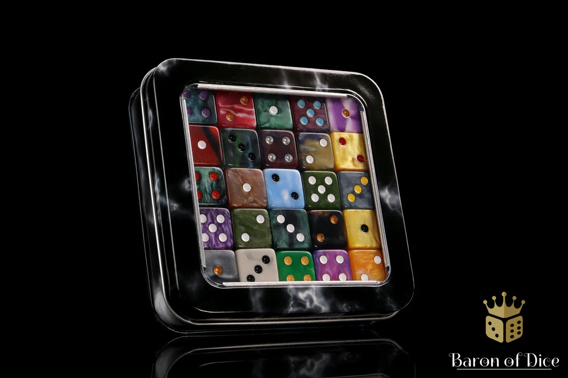 Star Hunter Dice - White Square Corner(25)