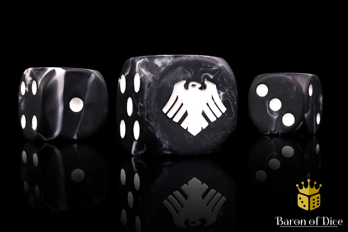 Raven Round Corner Dice(25)