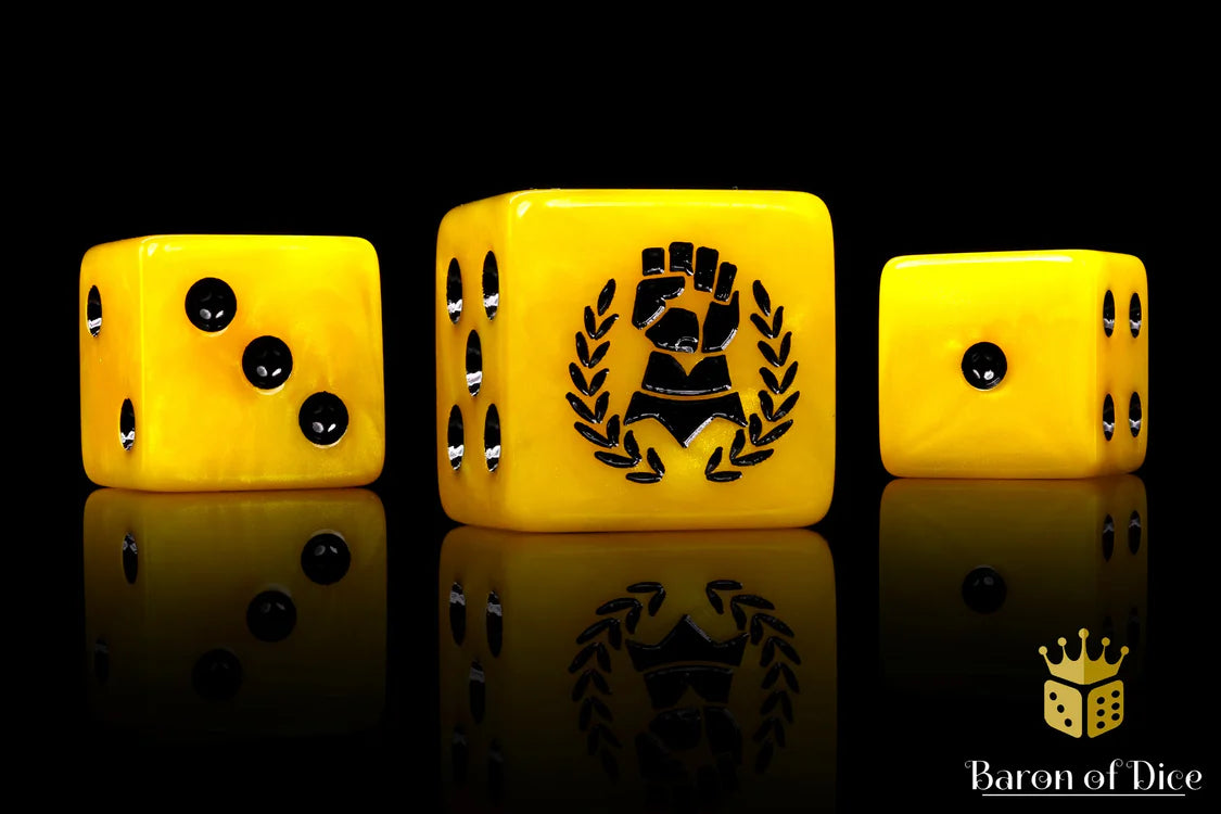 Almighty Hand square corner Dice (25)