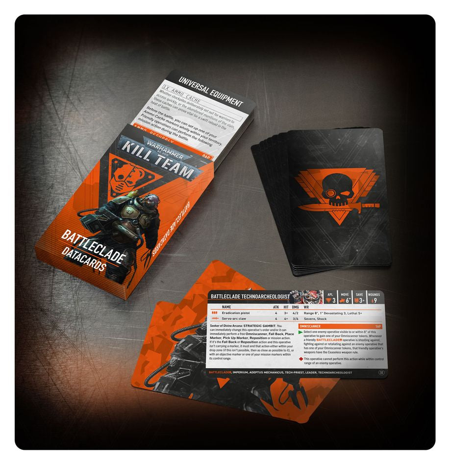 Kill Team: Battleclade Datacards