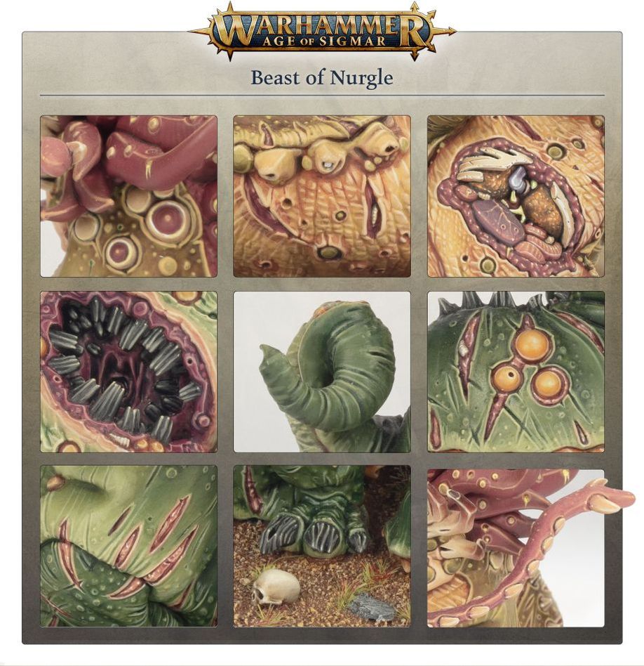 MAGGOTKIN OF NURGLE: BEAST OF NURGLE