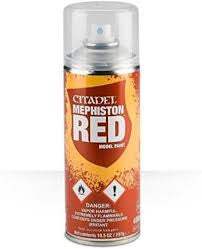 MEPHISTON RED SPRAY PAINT (NAS)