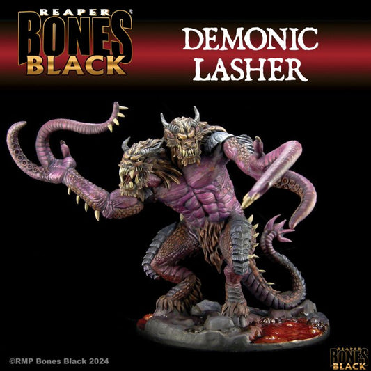 DEMONIC LASHER  BONES BLACK DELUXE BOXED SET