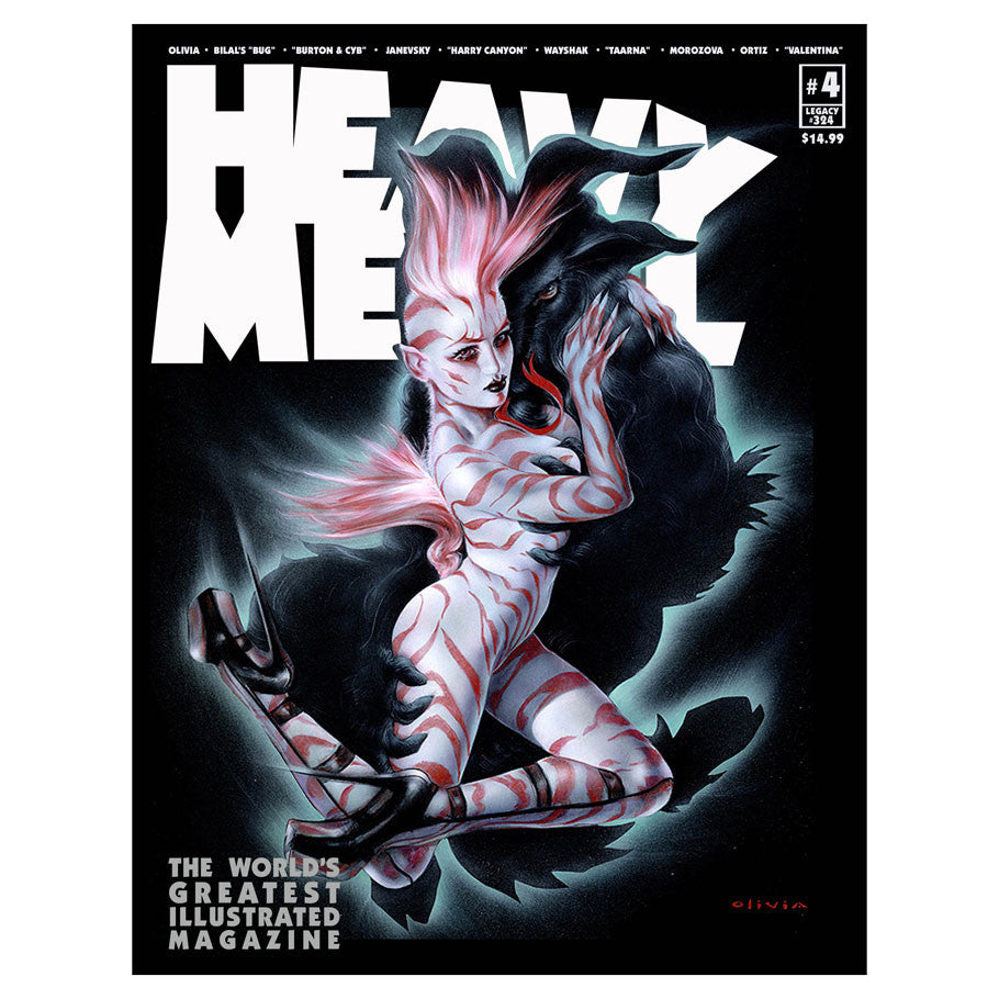 Heavy Metal #4 Olivia Cover