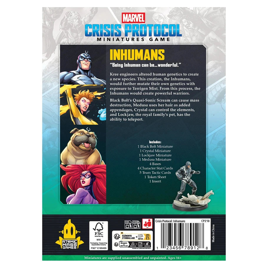 Marvel Crisis Protocol: Inhumans Affiliation Pack