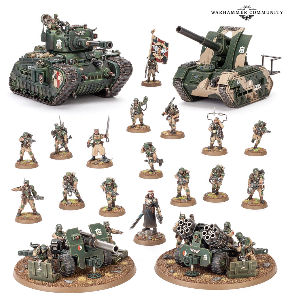 Warhammer 40,000 – Battleforce: Astra Militarum Platoon