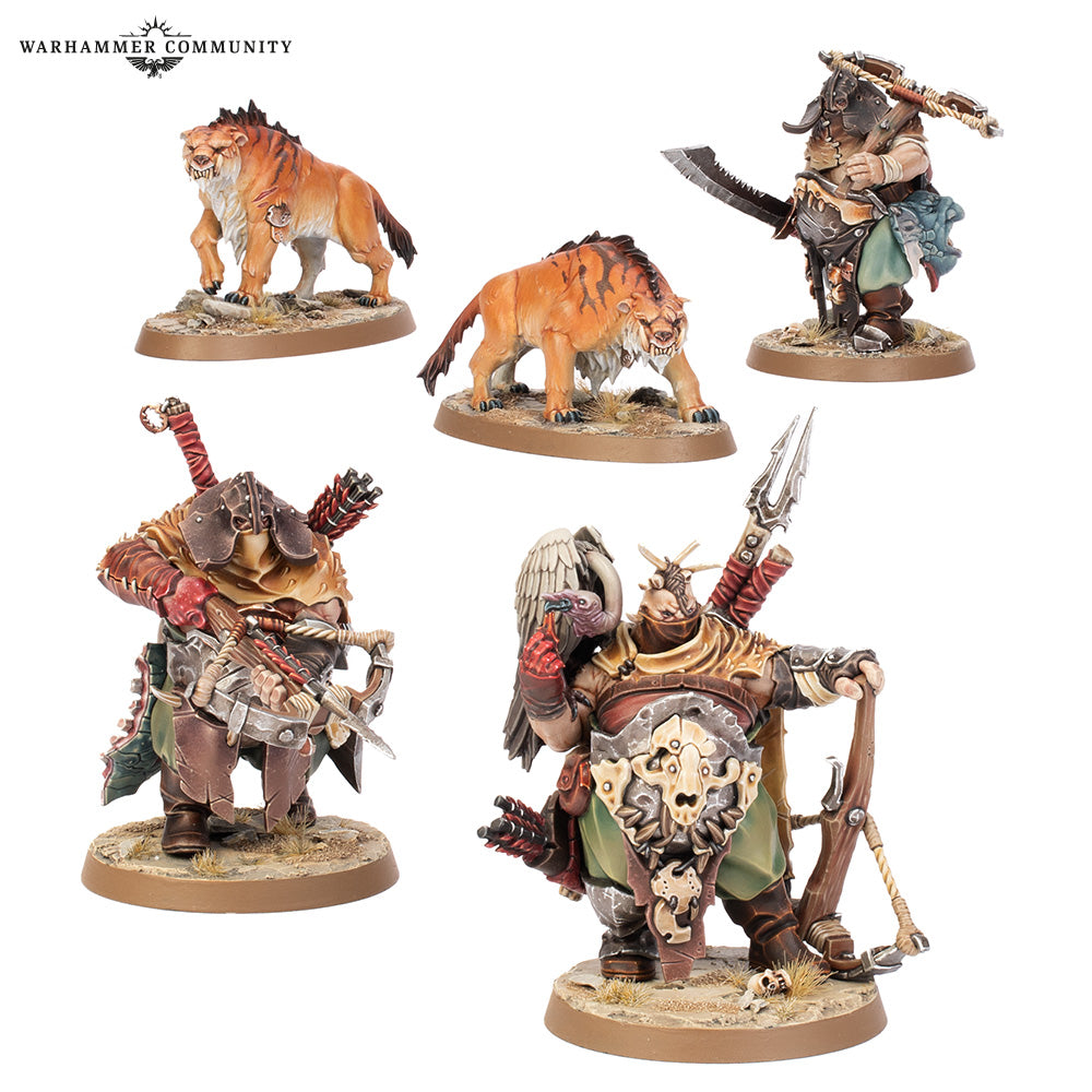 Warhammer Age of Sigmar – Hunters with Sabrefangs