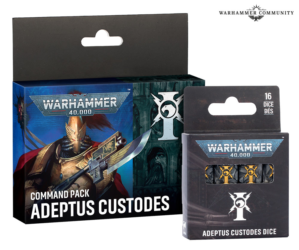 Warhammer 40,000 – Adeptus Custodes Command Pack