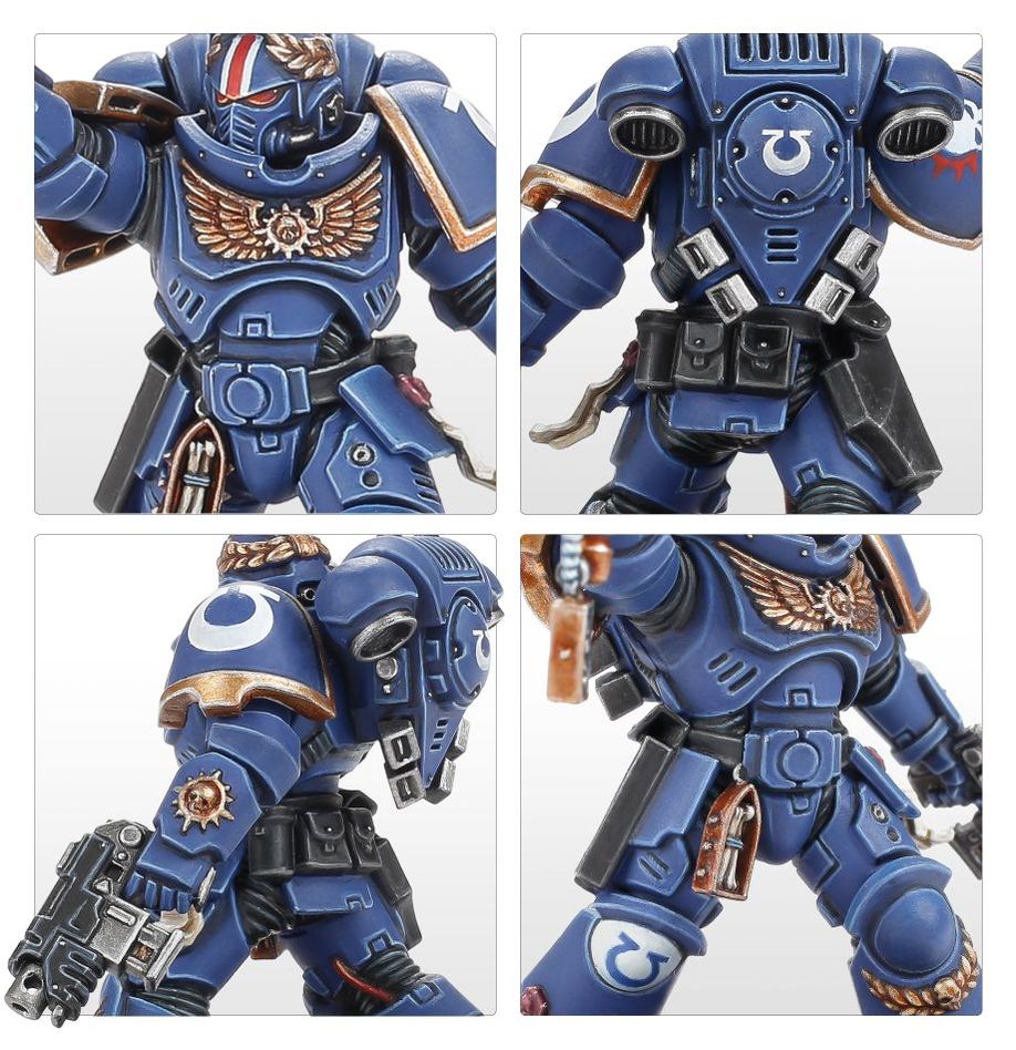 S/M PRIMARIS LIEUTENANT WITH POWER SWORD
