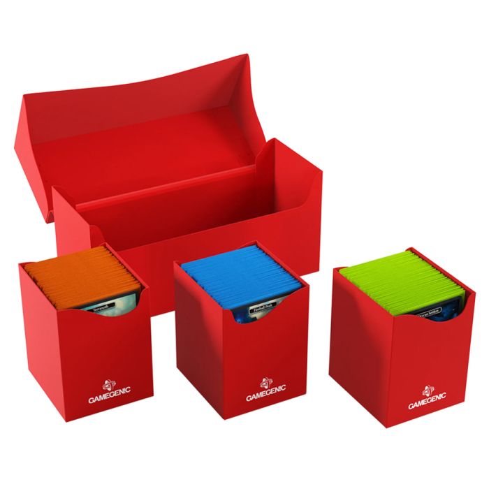 Deck Box: Triple Deck Holder 300+ Red