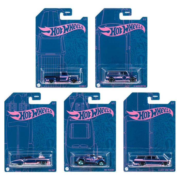 Hot Wheels: Pearl And Chrome Assortment (24)