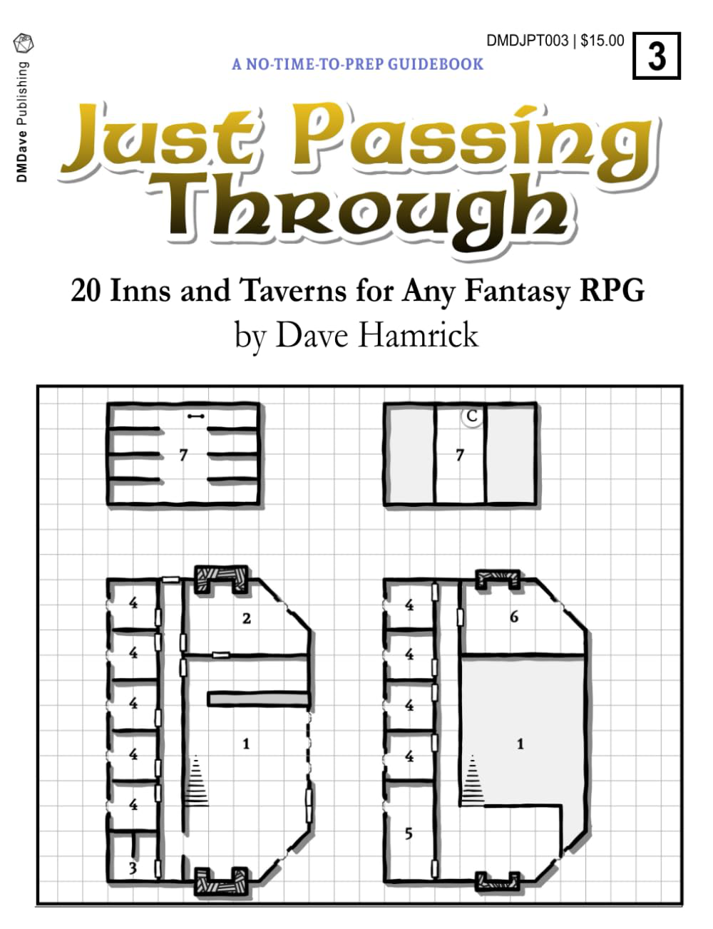 Just Passing Through: 20 Inns and Taverns for Any Fantasy RPG (PDF Only)