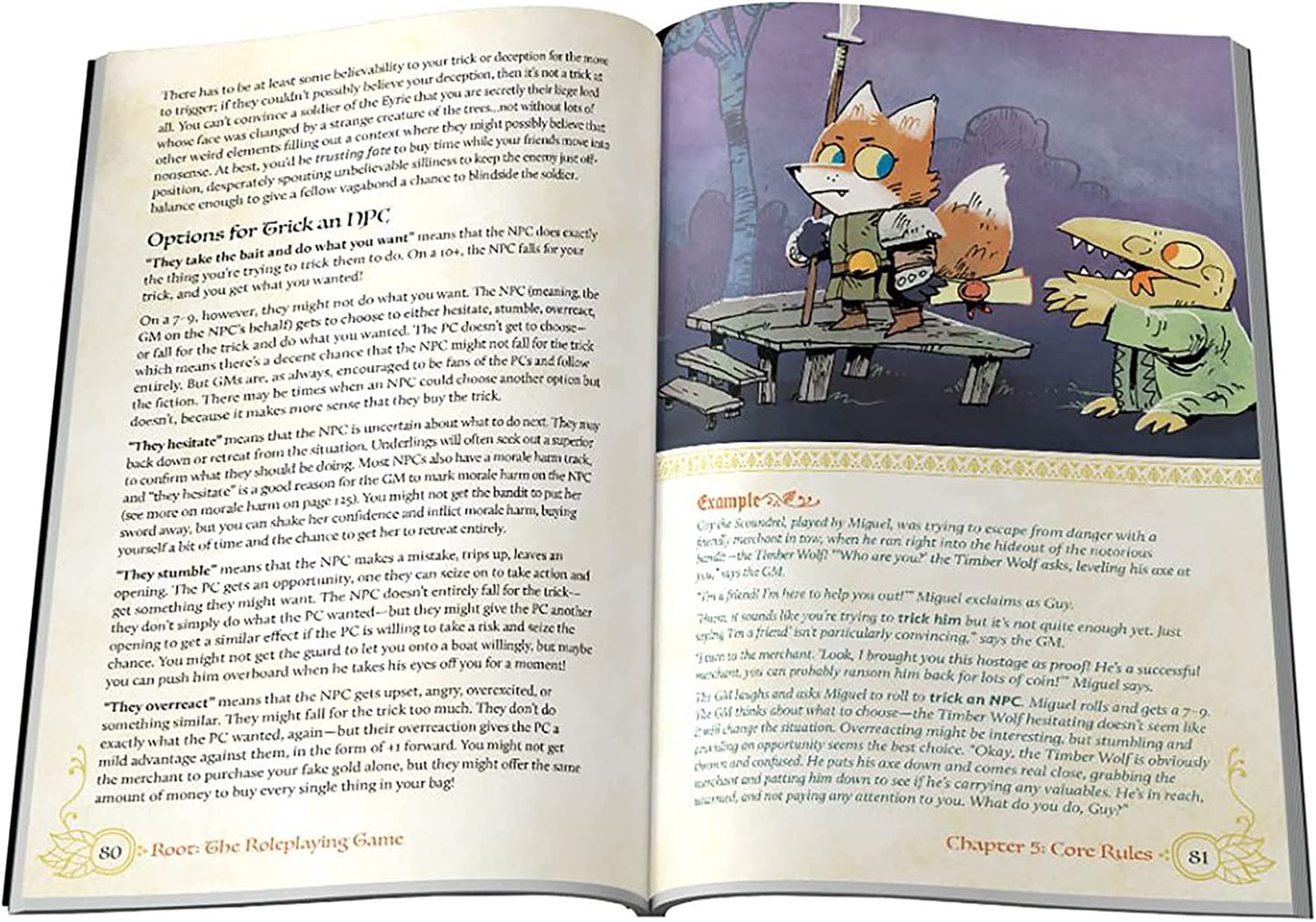 Magpie Games: Root RPG, Core Book, Brings the Tales of the Woodland to your RPG table, Game of Woodland Creatures Fighthing for Money, Justice, and Freedom From Powers Far Greater Than Them