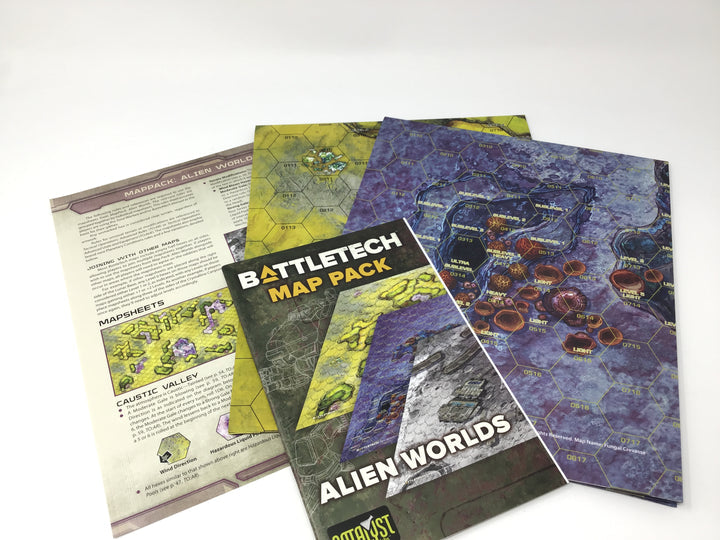 BATTLETECH: ALIEN WORLDS MAP-PACK