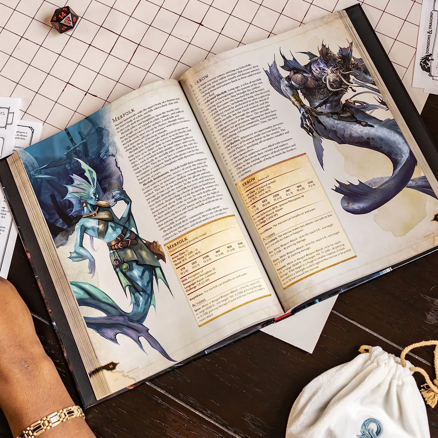 D&D Monster Manual (Dungeons & Dragons Core Rulebook)