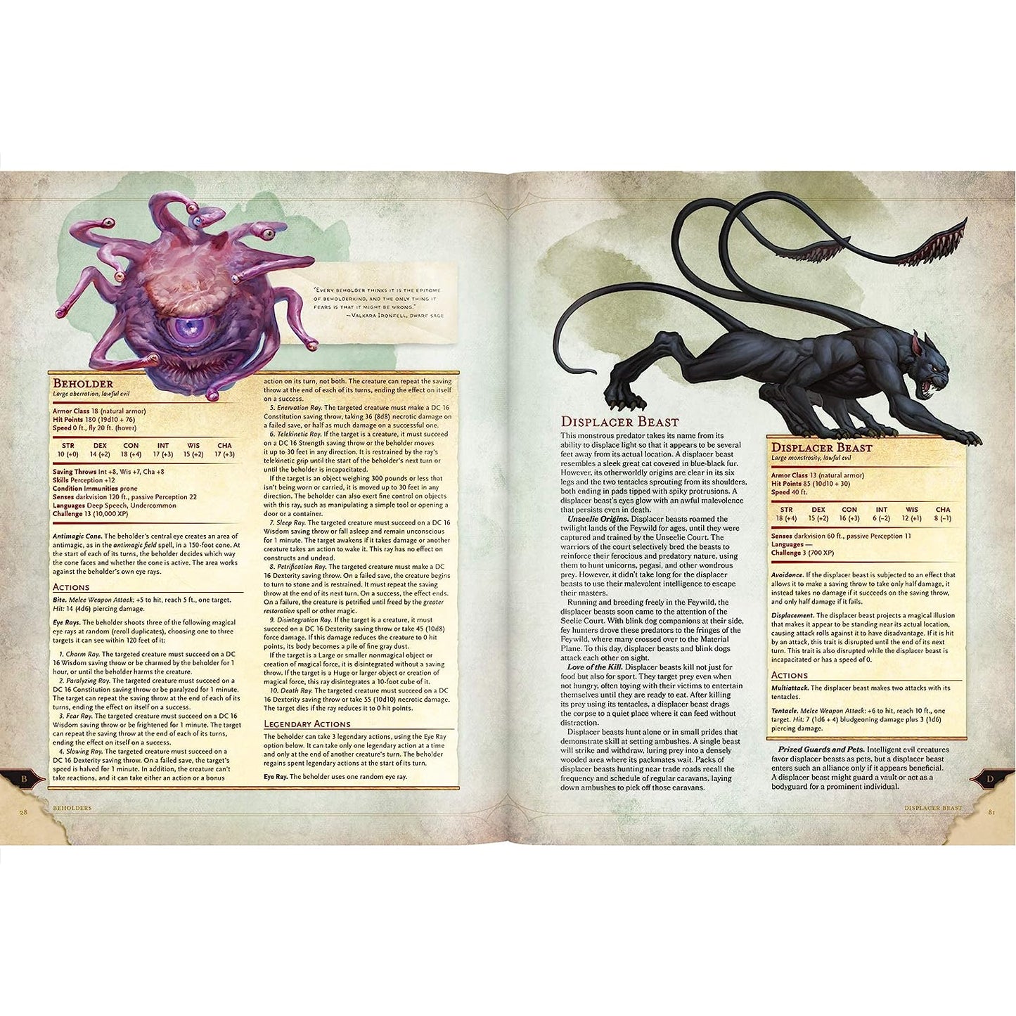 D&D Monster Manual (Dungeons & Dragons Core Rulebook)