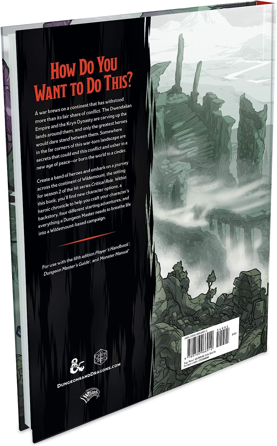 Explorer's Guide to Wildemount (D&D Campaign Setting and Adventure Book) (Dungeons & Dragons)