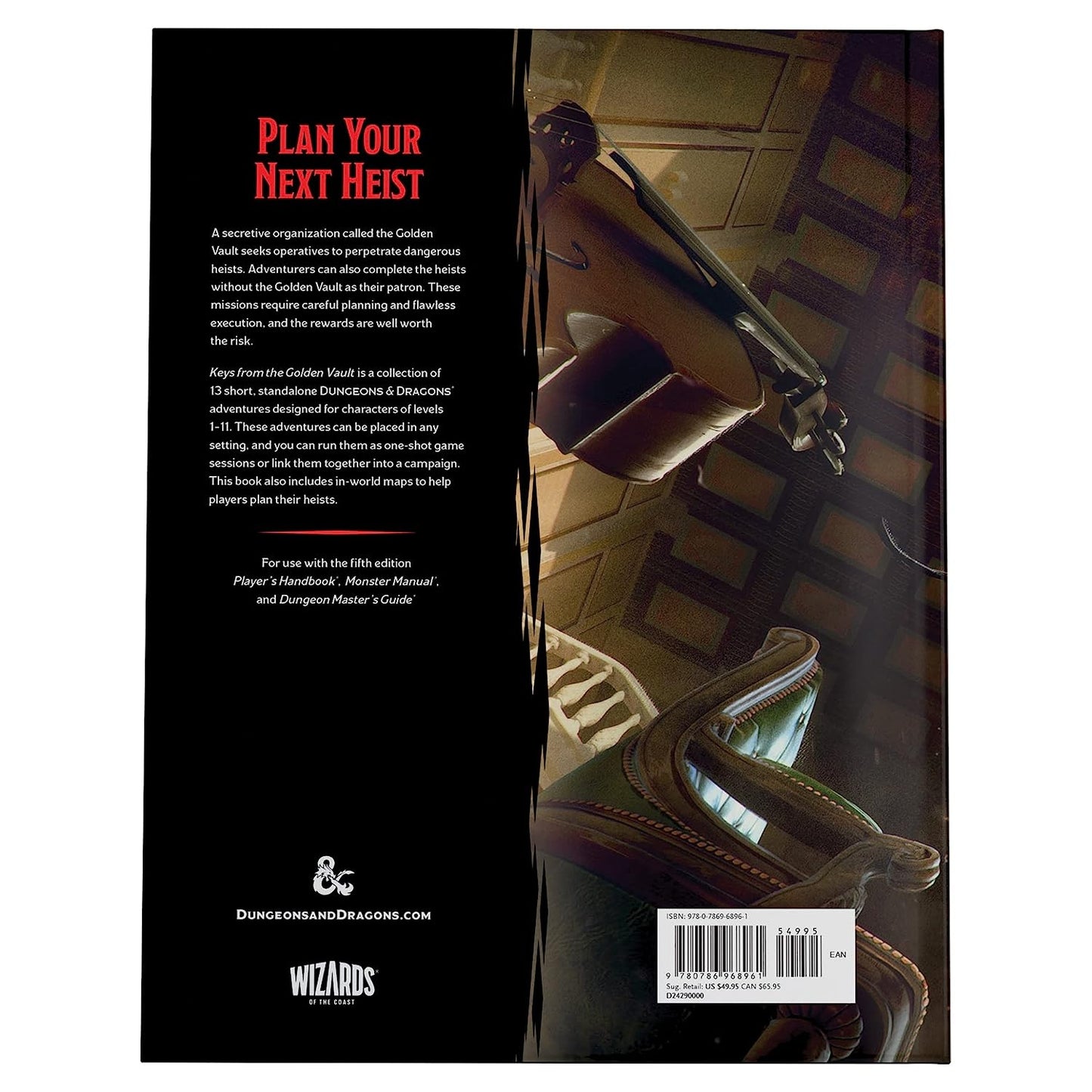 Keys From the Golden Vault (Dungeons & Dragons Adventure Book)