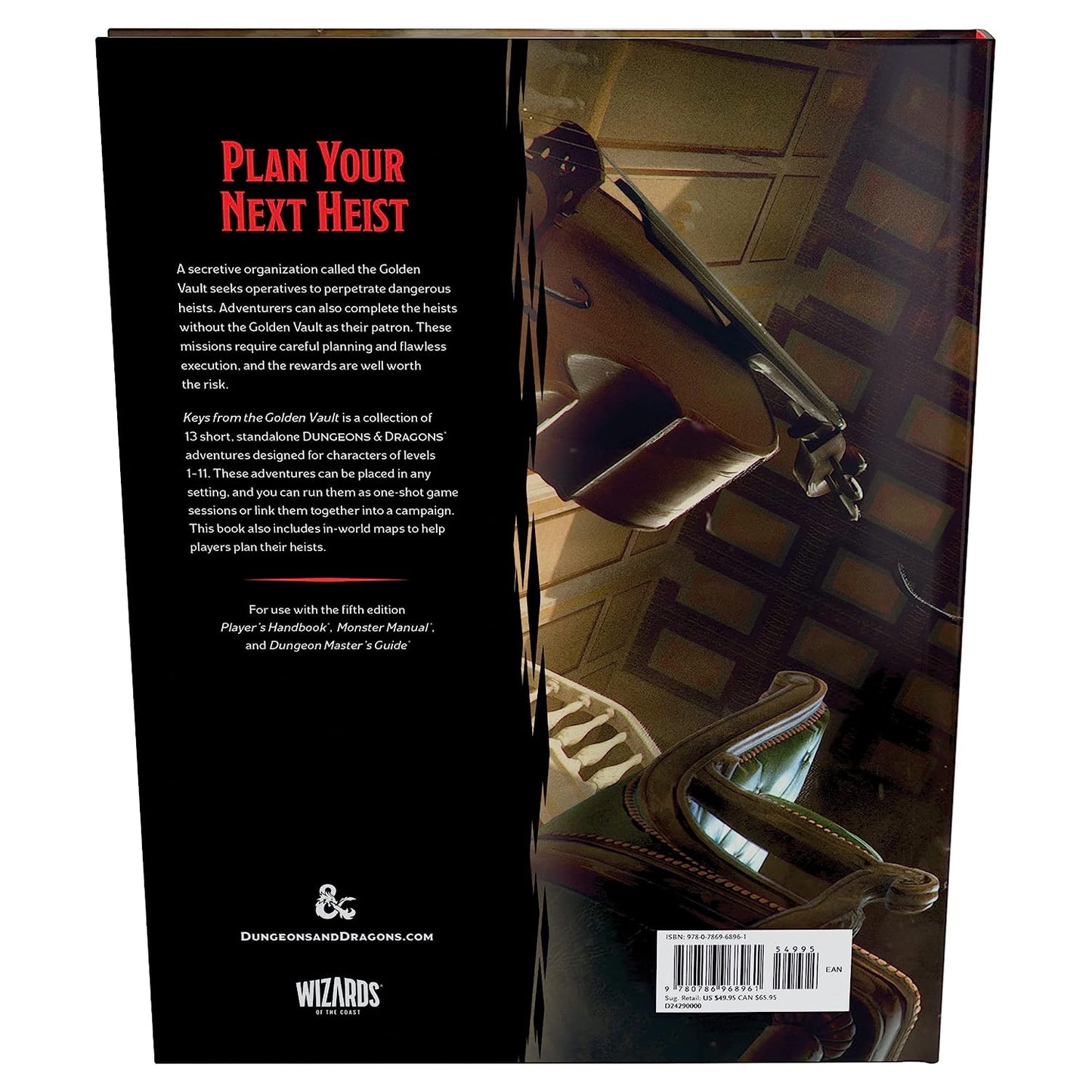 Keys From the Golden Vault (Dungeons & Dragons Adventure Book)