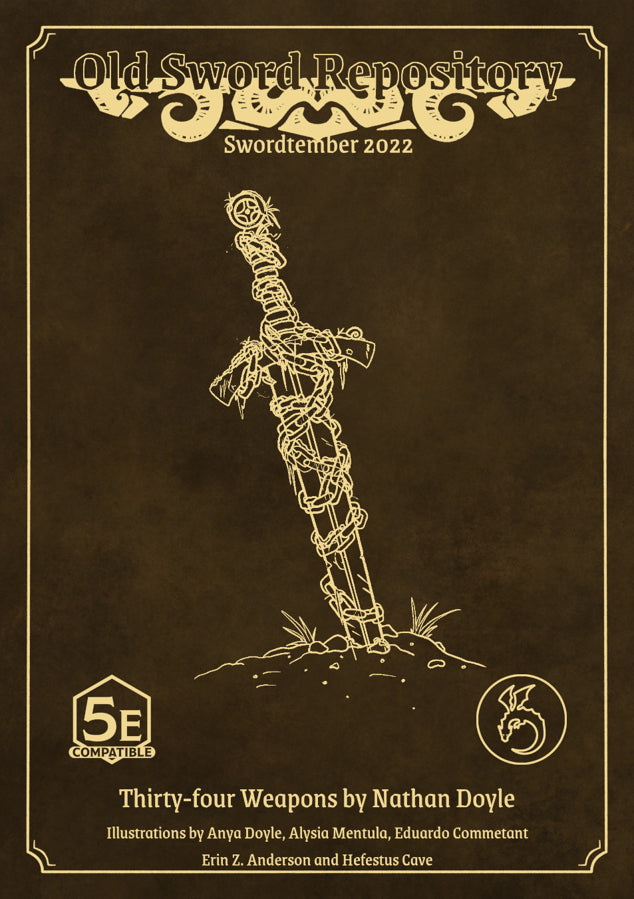 Old Sword Repository: Swordtember 2022