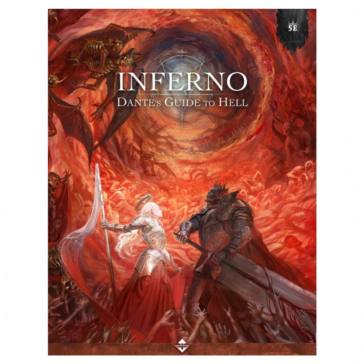 Inferno (5E): Dante's Guide to Hell (RPG Book + PDF) Hardcover