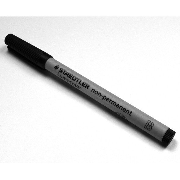 Water Soluable Marker Black Broad