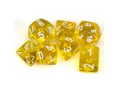 7-Set Cube Translucent Yellow/White