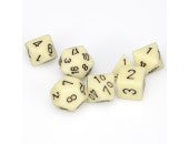 7-Set Cube Opaque Ivory/Black
