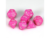 7-Set Cube Opaque Pink/White