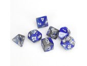 7-Set Cube Gemini Blue-Steel/White