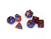 7-Set Cube Gemini Burgundy/Gold