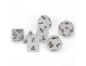 Frosted™ Polyhedral Clear with Black