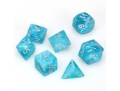 Cirrus® Polyhedral Aqua with Silver