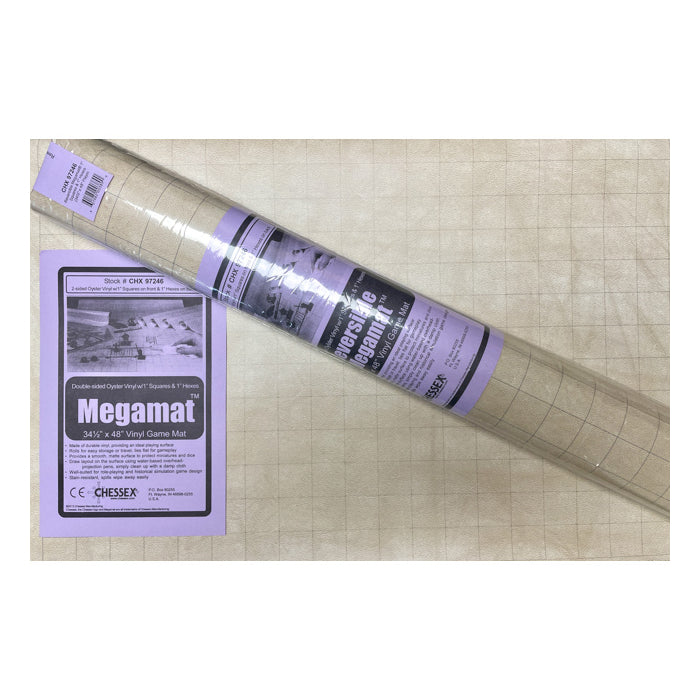 Megamat: Reversible 1" Square/Hex
